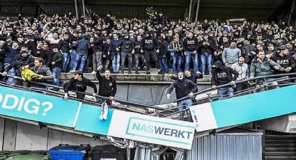 VIDEO: ¡De miedo! Gradas de estadio en Holanda se desploman mientras aficionados festejaban