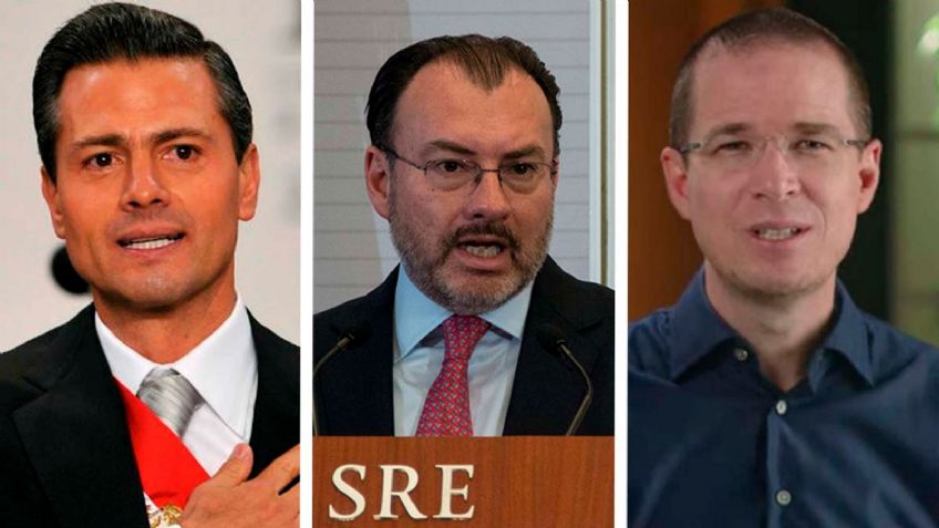 Peña Nieto, Videgaray y Anaya serían acusados por la FGR por delincuencia organizada