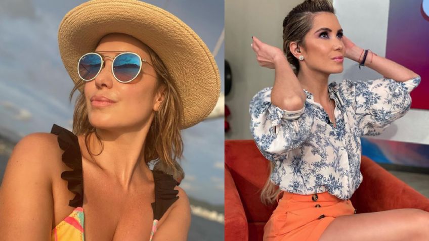 "Puro implante y silicón": Se comen viva a Andrea Escalona en Instagram por posar así desde Televisa