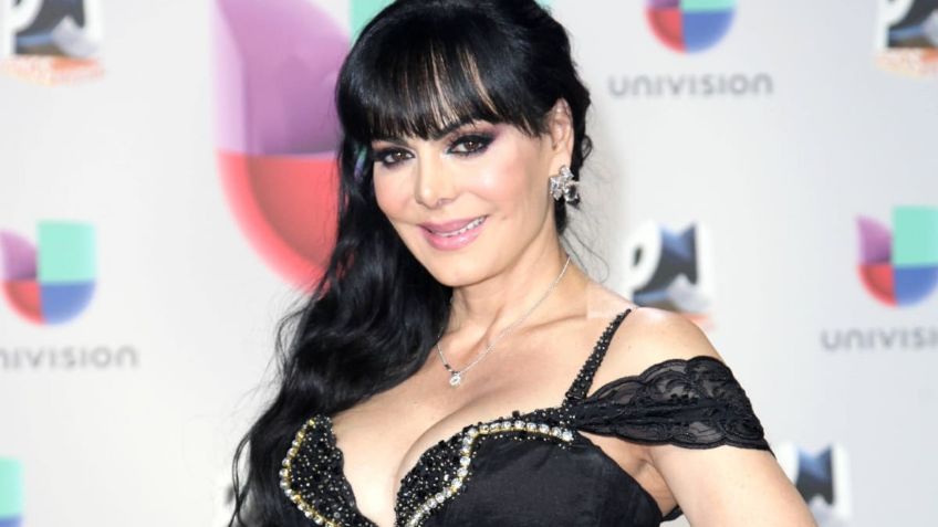 Maribel Guardia enciende el fuego en Televisa; presume piernas de impacto con revelador vestido