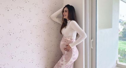 ¡A punto de dar a luz! Ximena Navarrete presume emocionada la recta final de su embarazo