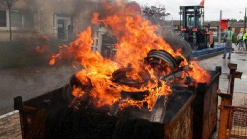 Cae un hombre por quemar a tres cuerpos en un basurero; declara que "Dios se lo ordenó"