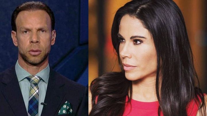 Paola Rojas 'hunde' a 'Zague' en Televisa y reacciona al aire a su romance con famoso galán