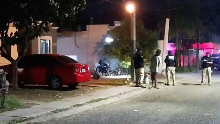 Cajeme: De varios disparos, sicarios le arrancan la vida a joven frente a domicilio