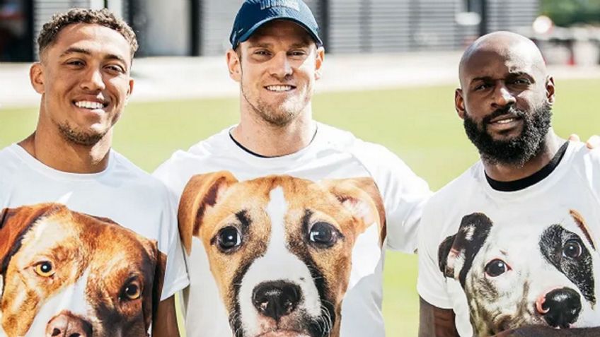 ¡Buscan un hogar! Jugadores de este equipo usan playeras con caritas de perros en adopción