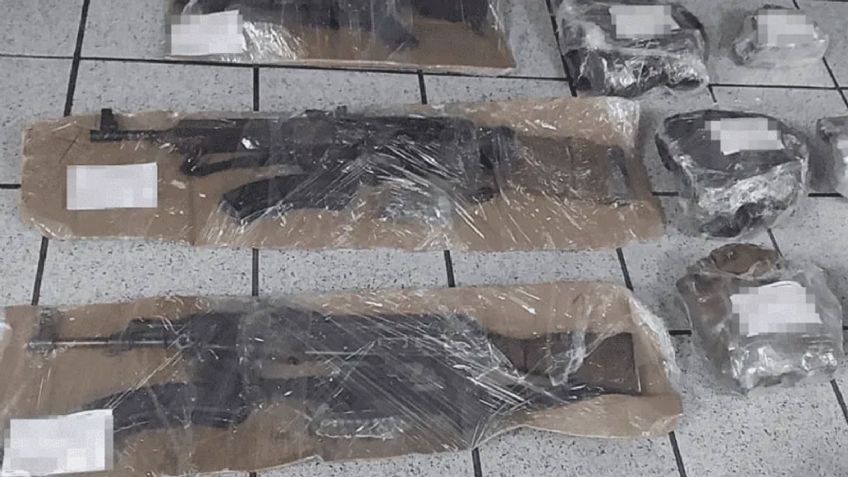 Ocho detenidos sorprendidos por el Ejército con armas en Santa Ana y Benjamín Hill