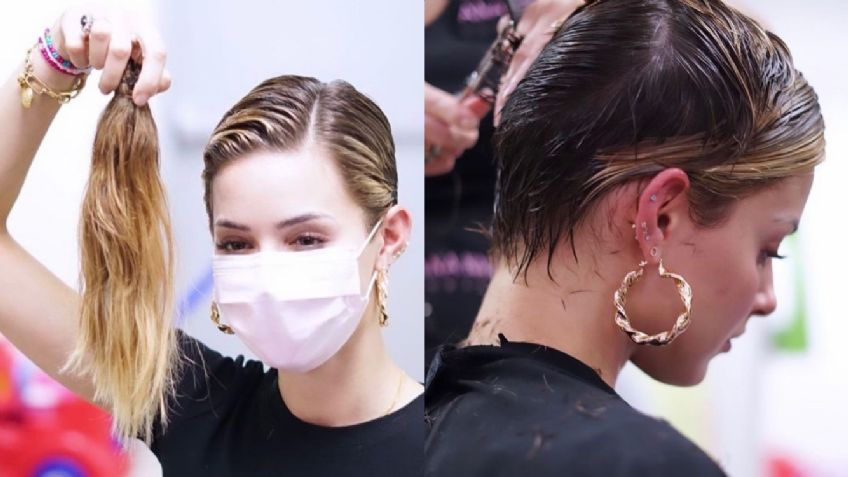 ¡Se rapó! Al borde del llanto, Mariana Rodríguez corta su cabellera, por una buena causa