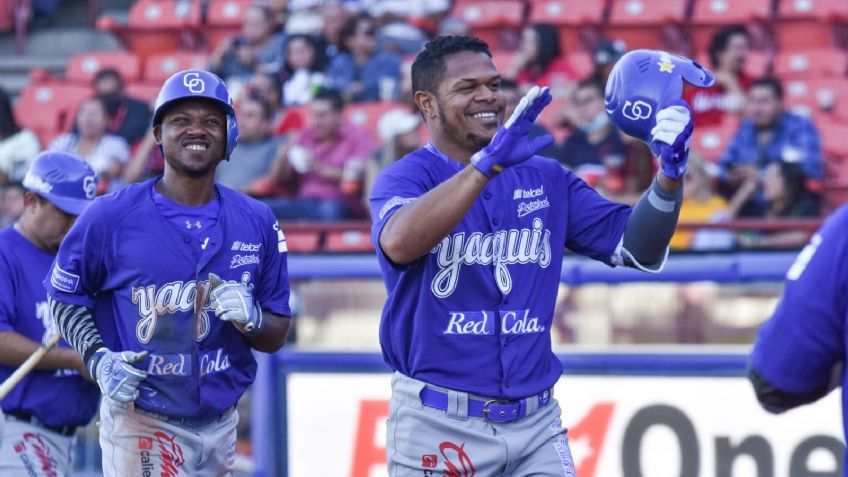 Yaquis saca la escoba en Mexicali y es líder en la Liga Mexicana del Pacífico