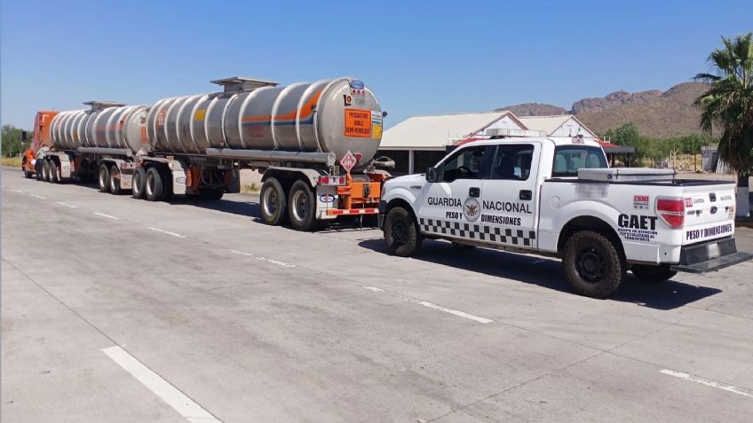 Guardia Nacional recupera 60 mil litros de gasolina en la carretera Ciudad Obregón-Hermosillo