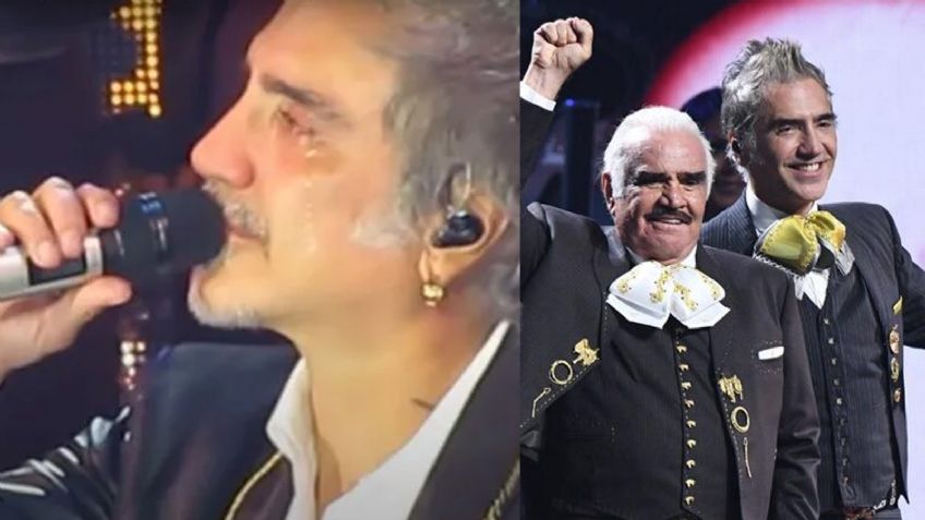 ¿Adiós a 'Don Chente'? Alejandro Fernández pide orar por su padre y le rinde homenaje en concierto