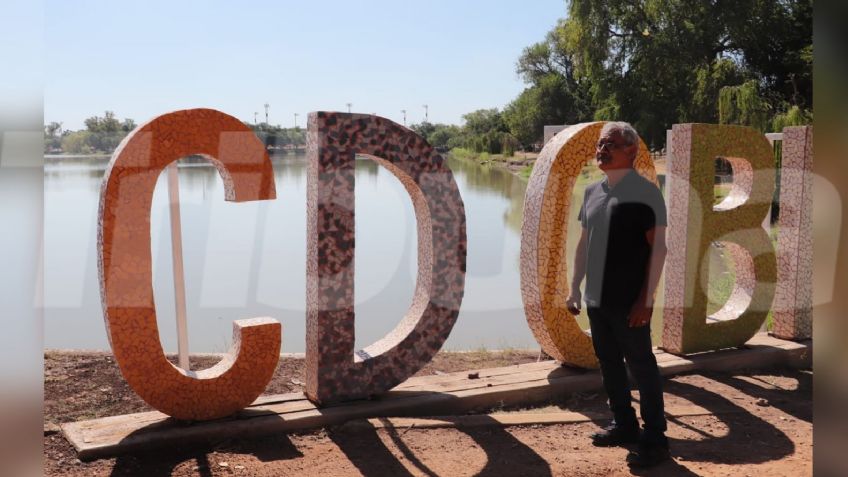 Vandalizan las letras de Ciudad Obregón en Laguna del Náinari; se robaron una de sus piezas
