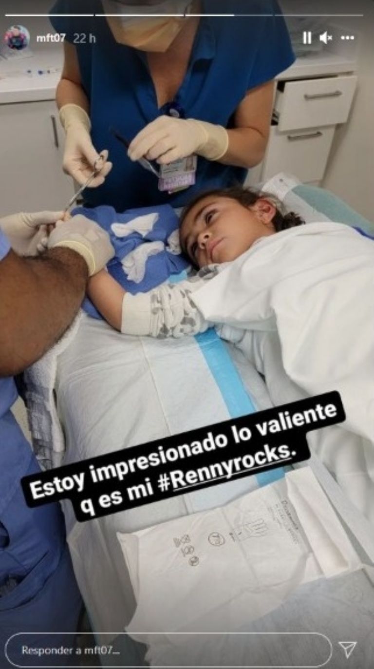 Hija de Jacky Bracamontes sufre accidente