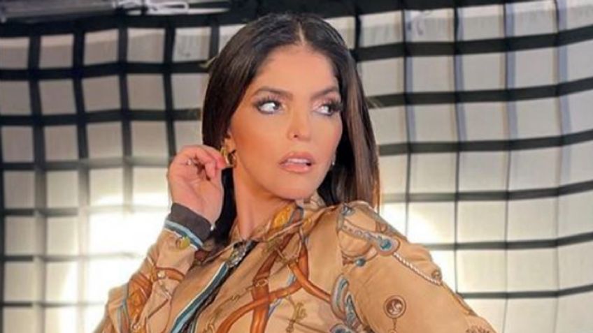 A sus 50 años, Ana Bárbara impacta al aparecer en televisión con coqueto vestido traslúcido