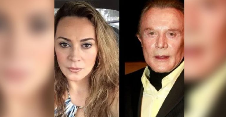 Valeria Palmer y su padre