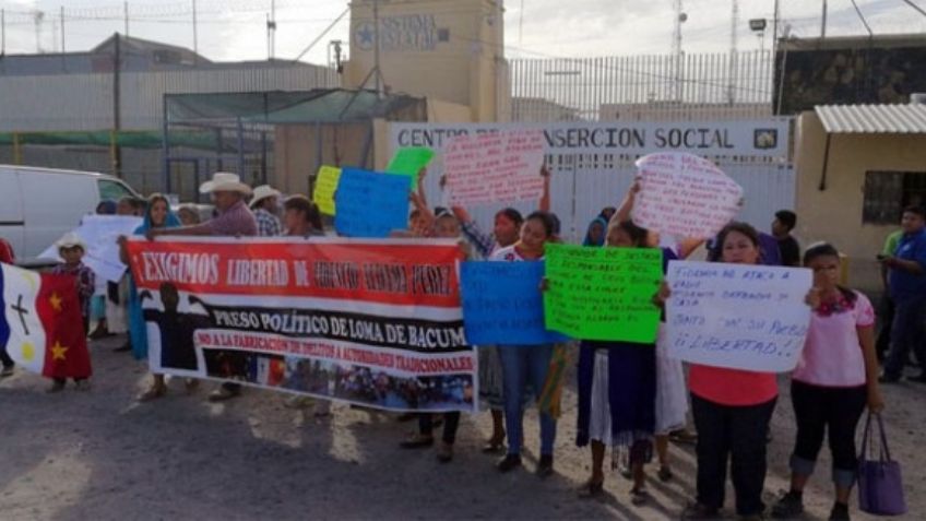 Buscan justicia: Comunidad Yaqui mantiene la exigencia de libertad para Fidencio Aldama