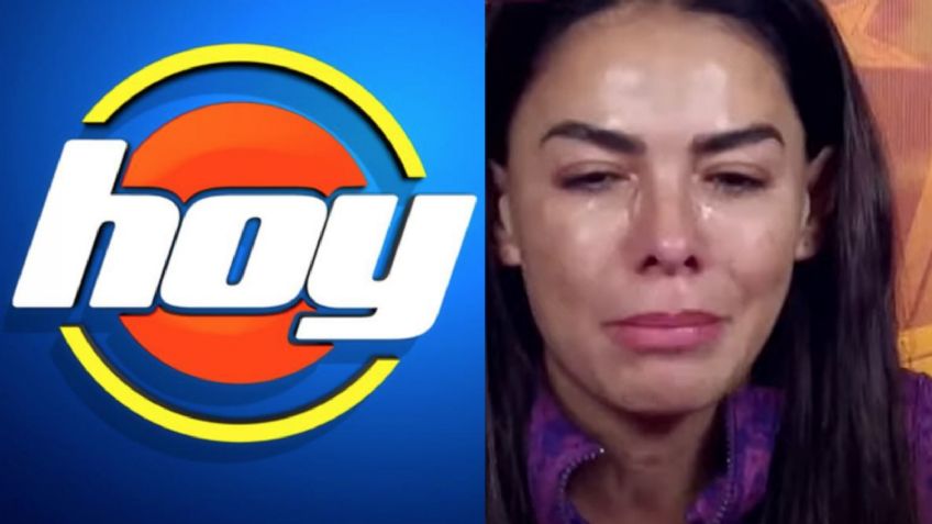 Ahogada en llanto, querida actriz de Televisa explota al aire en 'Hoy' ¿y renuncia a Televisa?