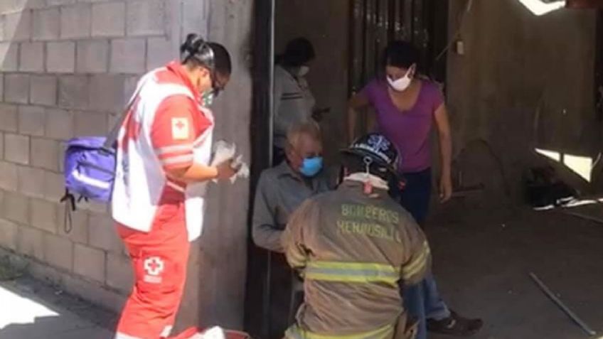 Hermosillo: Explosión de una vivienda deja tres heridos y un perrito al borde de la muerte