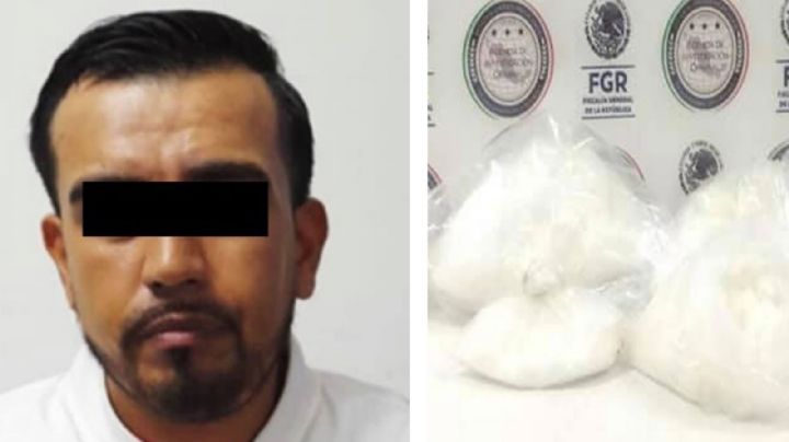 Alto al crimen: En Navojoa aseguran a un hombre; cargaba con más de cinco kilos de droga