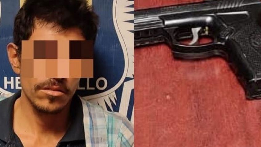 Hermosillo: Le pidió raite amenazándolo con arma de fuego que resultó ser de juguete