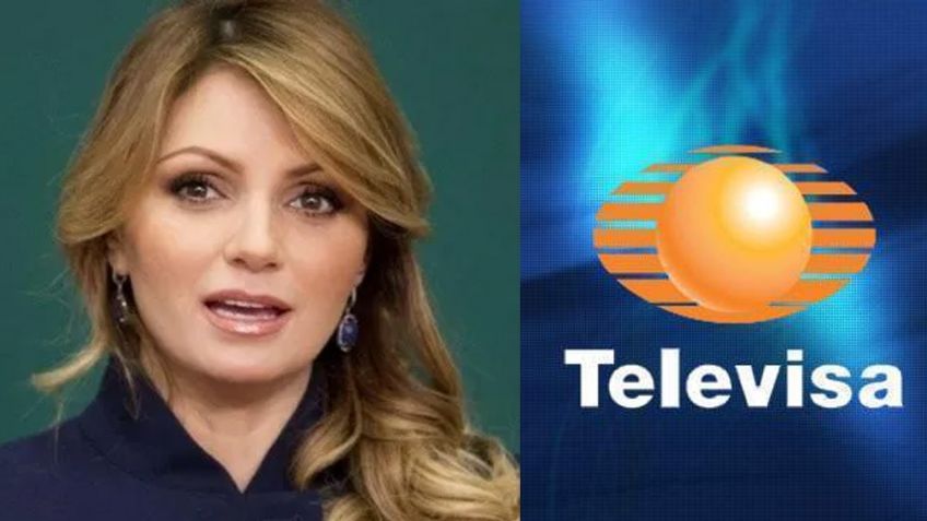 Tras 14 años desaparecida de Televisa, captan a Angélica Rivera con guapo galán ¿en TV Azteca?