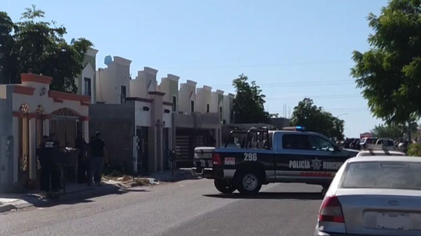 Comando desata el pánico al sur de Ciudad Obregón; con AK-47, rafaguearon un domicilio