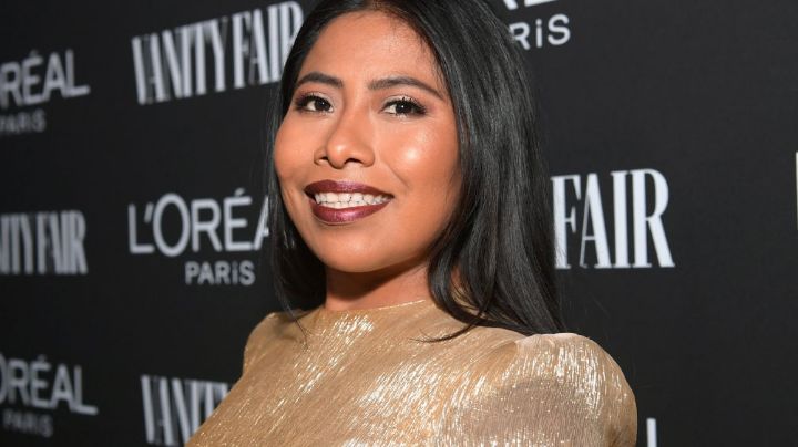 Yalitza Aparicio enamora en el Festival de Cine de Venecia con mini vestido y cinta de cuero