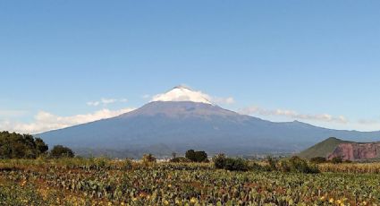 ¡Precaución! El volcán Popocatépetl lanza vapor, cenizas y gases en el Valle de México