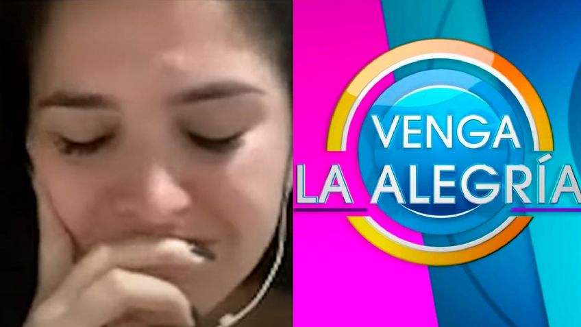 Ahogada en llanto, exactriz de Televisa da dura noticia en vivo y anuncia su 'salida' de 'VLA'