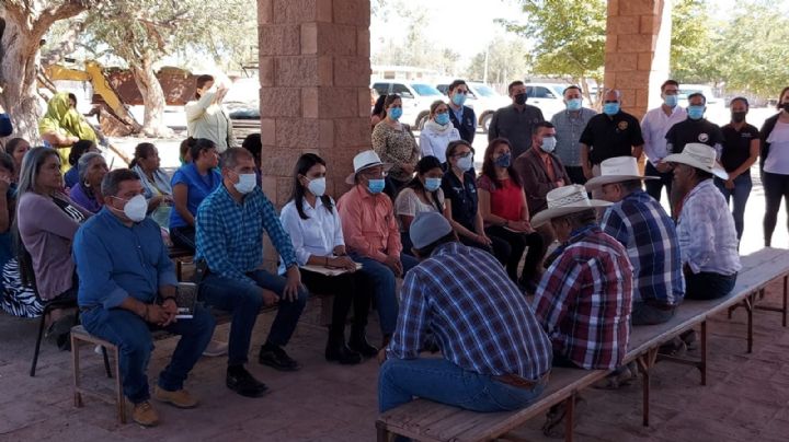 CNDH y ONU se reúnen con miembros de la tribu yaqui en Loma de Bácum