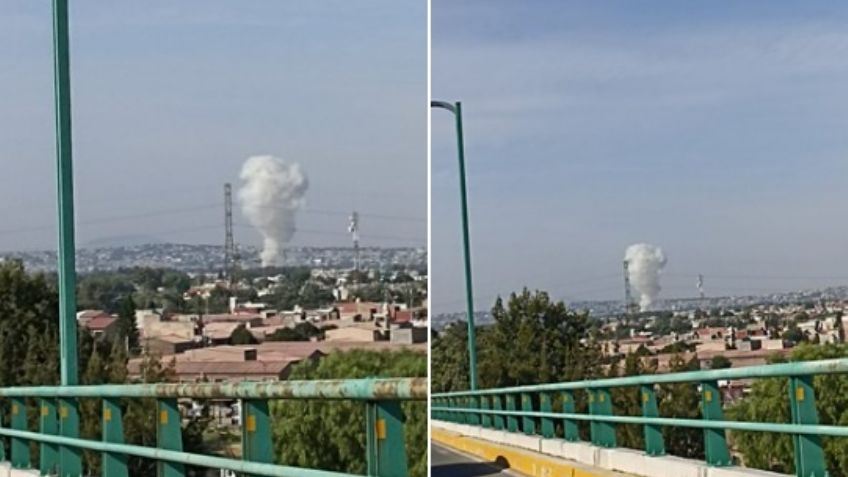 VIDEO: Explota un polvorín de pirotecnia en Tultepec, Estado de México; hay 2 heridos