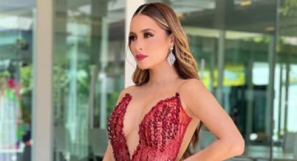 Tras dejar 'VLA', Cynthia Rodríguez paraliza a todo TV Azteca con atractivo vestido: "Una Barbie"