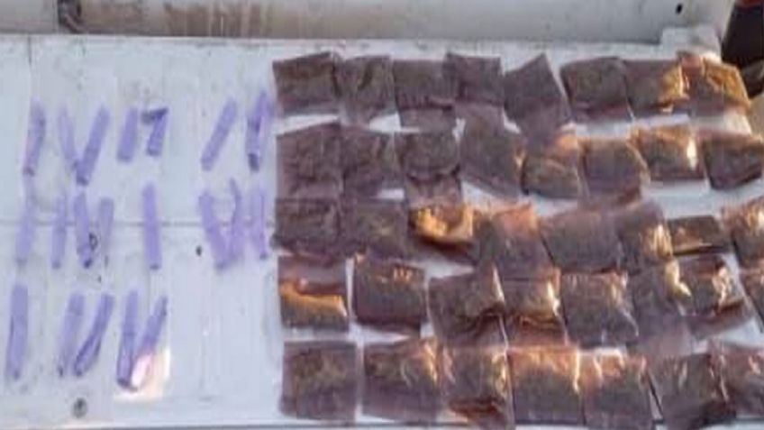 Golpe al crimen: Aseguran bolsa con varias dosis de droga entre La Victoria y El Tazajal