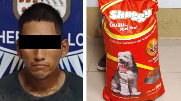 Persiguen hasta atrapar a ladrón de un saco de croquetas en comercio de Hermosillo