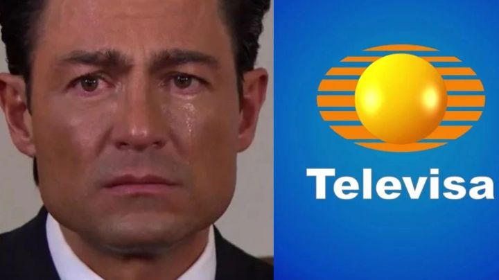 Tras perder exclusividad y fama de galán, Fernando Colunga 'vuelve' a Televisa ahogado en llanto