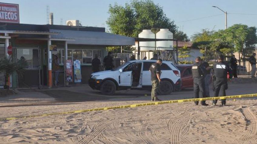 SLRC: En fuego cruzado, mujer es herida de gravedad al salir de la tienda; un hombre fue asesinado