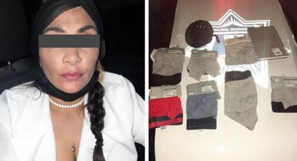 Mujer es detenida por tomar objetos sin pagar de una plaza comercial en Hermosillo