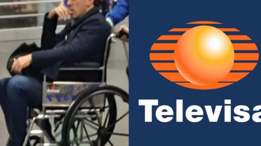 Acabó en silla de ruedas: Tras subir 20 kilos y perder protagónicos, galán se 'retira' de Televisa