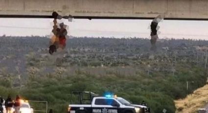 Amanece Zacatecas con 9 cuerpos colgados en puente de la Carretera Federal 45