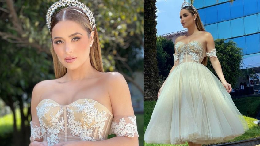 Cynthia Rodríguez paraliza TV Azteca al lucir pierna con seductor 'outfit': "Qué buenos chamorros"