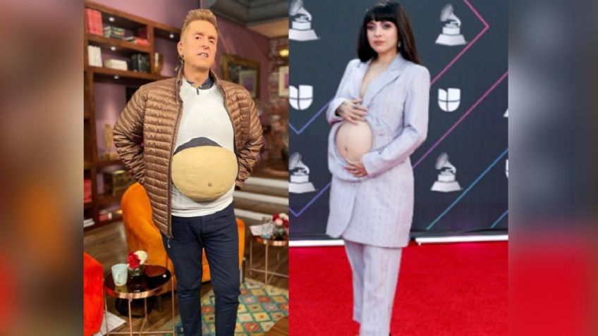 "Parezco bisquets": Daniel Bisogno se burla de Mon Laferte por su atuendo en los Grammys