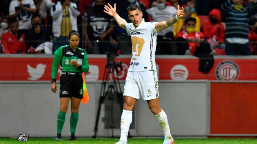 ¡Rugen fuerte! Pumas derrotan al Toluca y van ante el América en la Liguilla