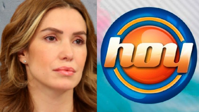 "Lárgate de Televisa": Tras 12 años en TV Azteca, 'corren' a Andrea Escalona del programa 'Hoy'