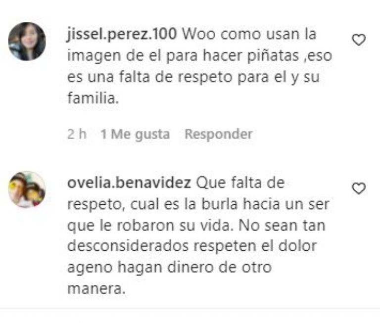 Criticas a la piñata de 'Benito Rivers'