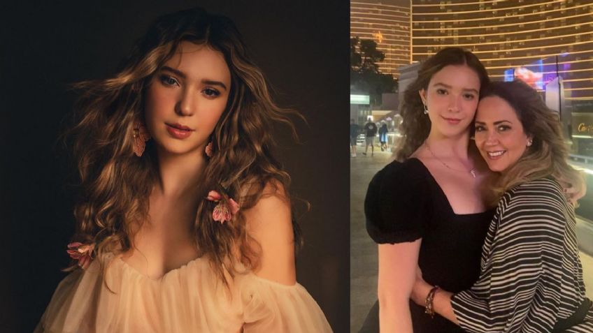 Mía Rubín, hija de Andrea Legarreta, posa con coqueto 'look' a sus 16 años y cautiva a Instagram