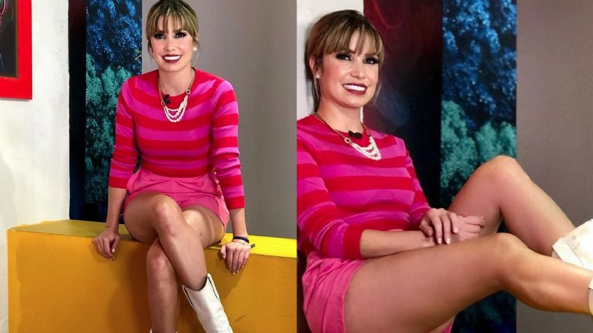 Andrea Escalona modela su vestido más corto en 'Hoy' y derrite a todo Televisa: "Estás bellísima"