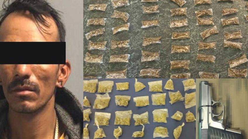 Decomisan armas de fuego y lo equivalente a 893 dosis de narcótico en varios municipios de Sonora