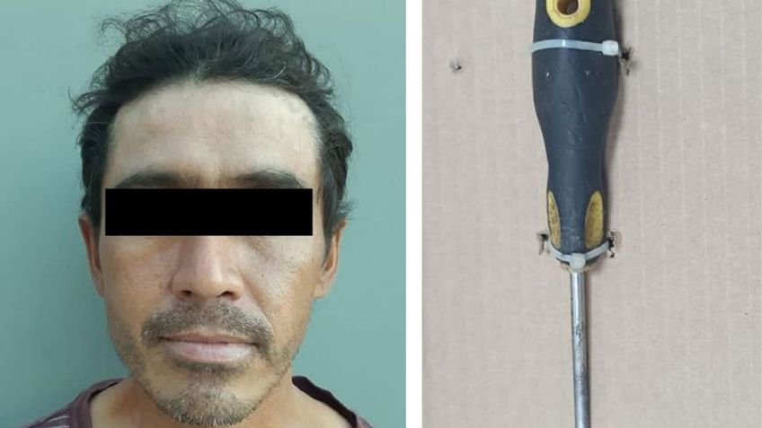 Arrestado por golpear a su expareja y amenazarla con un desarmador en Hermosillo