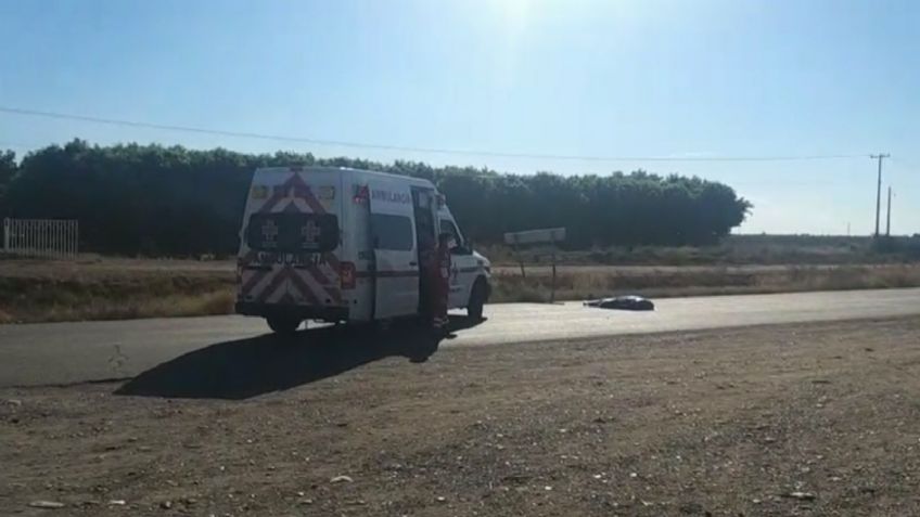 Peatón muere luego de que un automovilista lo embistiera al sur de Ciudad Obregón