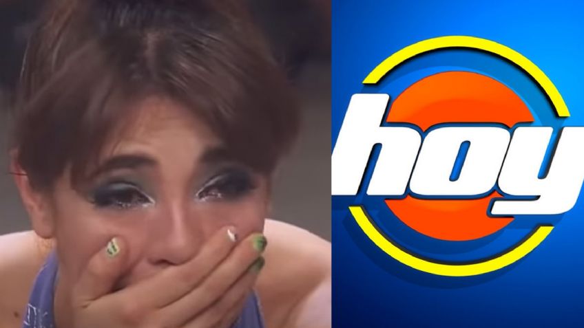La abandonó su pareja: Tras llegar a 'Hoy', exactriz de TV Azteca da dura noticia entre lágrimas