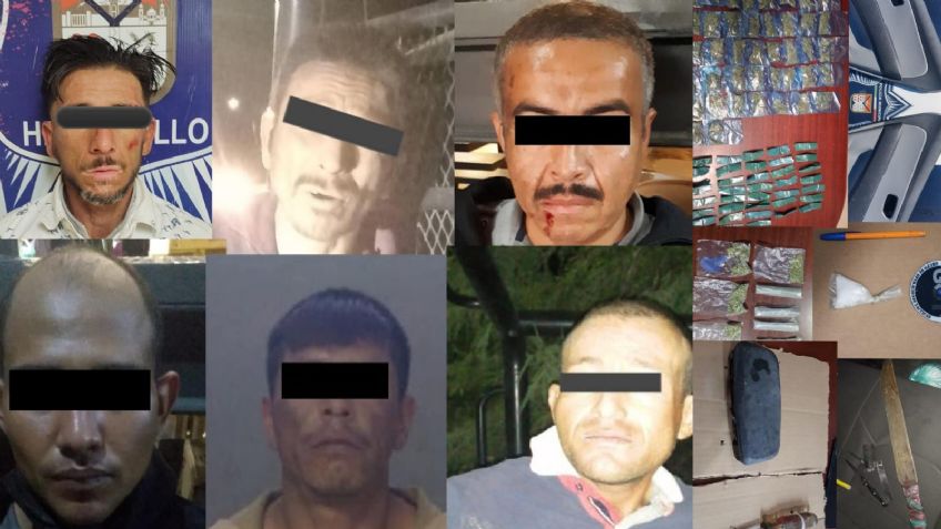 Sacan de las calles a 111 presuntos delincuentes en Hermosillo; aseguran droga y armas